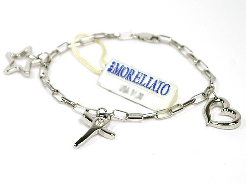 MORELLATO　8207モレラート　アクセサリーモチーフ・ワンポントダイヤブレスレット【bracelet】