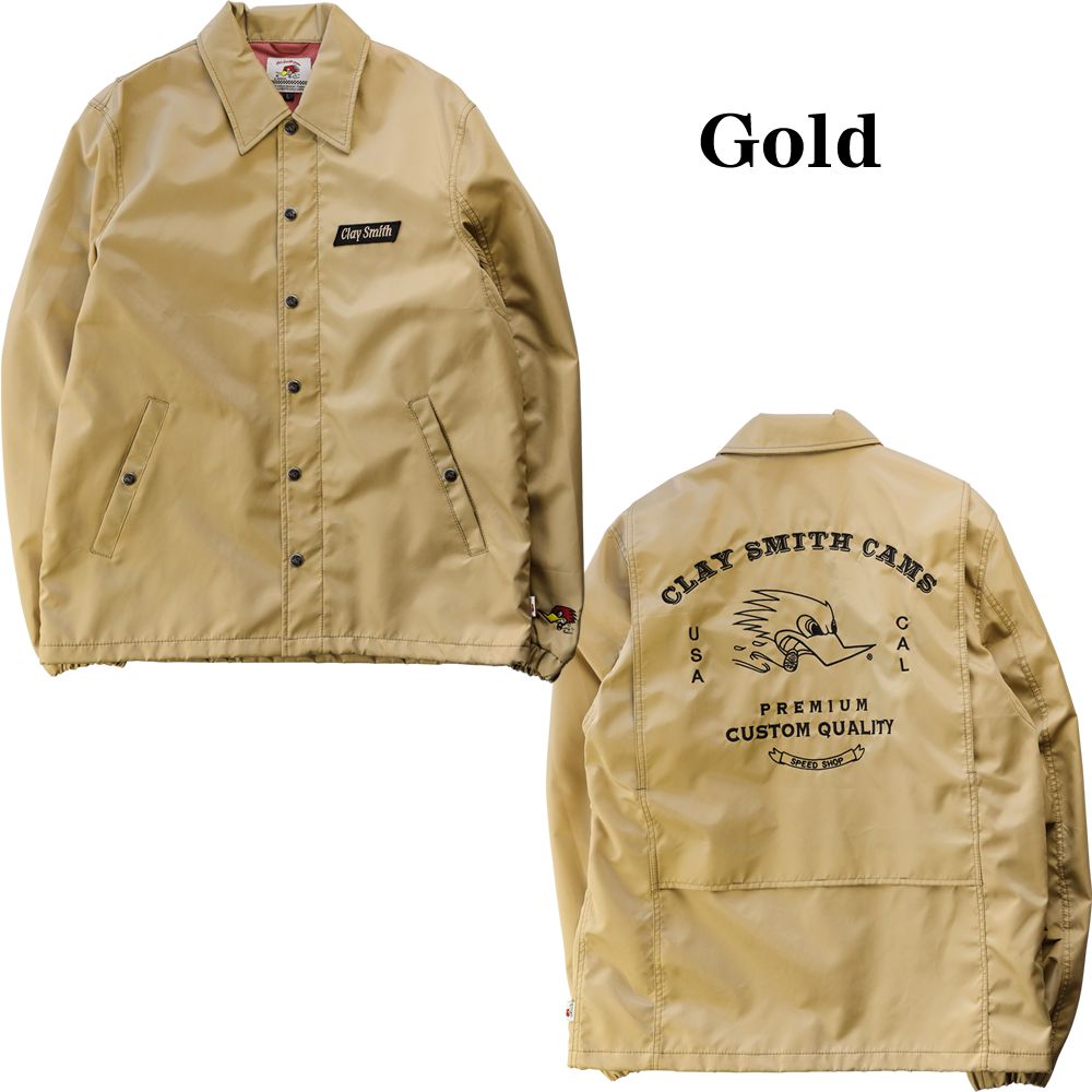 ★美品ゴールドGOLDコットンウェザーロングコーチジャケットM日本製 楽天市場】コーチジャケット（カラーゴールド）（コート