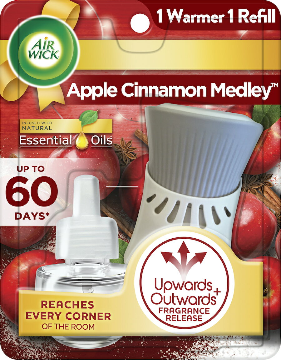 ̵ ˧  ˧  AIR WICK Scented Oil Warmer Apple Cinamon å 륦ޡΥå åץ륷ʥ ץ饰 ꥫ ˧ޡΤȥեΥå 