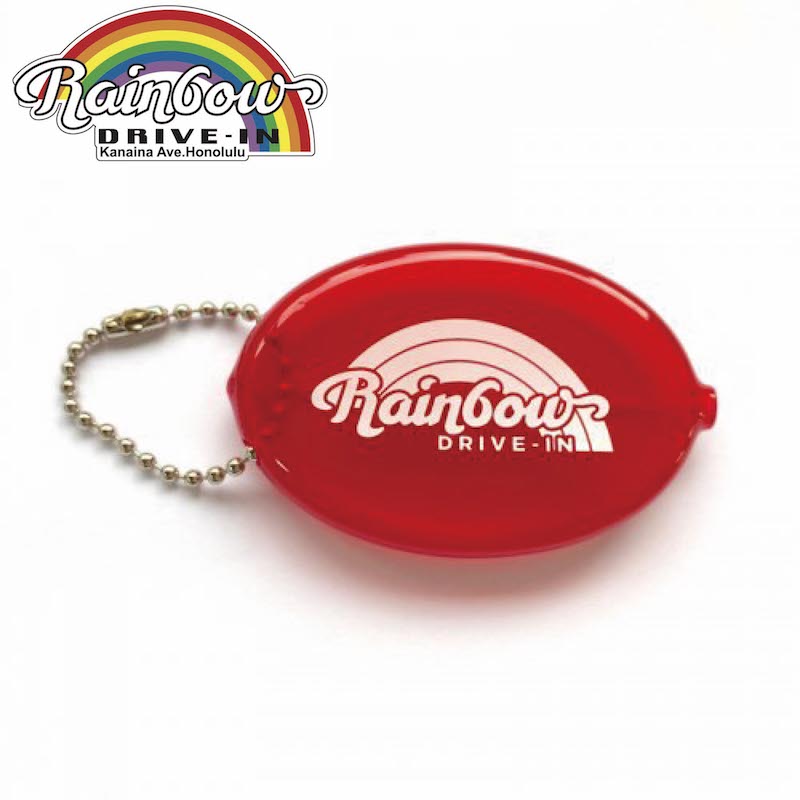 Rainbow Drive In コインケース ハワイ ハワイアンコインケース レッド ブルー グリーン レインボードライブイン オリジナルグッズ 小銭入れ キーホルダー アメリカ製 Made in USA