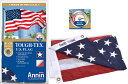 星条旗 Annin USA FLAG TOUGH TEX 3'x5' USフラッグ アメリカ国旗 高風 フラッグ 旗 W152xH91cm U.S. FLAG アメリカ製 タフ ヘビーデューティー 強風 High Wind 高級 ポリエステル製 Made in USA