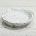 受皿 おしゃれ 植木鉢 モスポットソーサー M< 12cm 白 グレー ホワイト 緑 テラコッタ 鉢皿 受け皿 陶器鉢 素焼き アンティーク ジャンク シャビー...