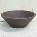 植木鉢 おしゃれ 素焼き鉢 常滑焼 丸反山草深鉢T70A L< 18.5cm 6号 浅い 浅め 浅鉢 陶器鉢 寄せ植え 和風 茶 ブラウン 盆栽 古典 国産 プランター かわいい 鉢 ガーデニング 室内 屋外 寄せ植え 植え替え 鉢植え 園芸 観葉植物 多肉植物 塊根植物 サボテン 苔 花 >
