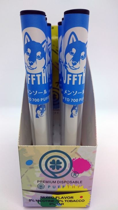 【PUFFTHY（パフシー） メンソールフレーバー】美容成分入り！2秒に1吸いで700回という最高クラスのバッテリー搭載！ メンソール（サンプル）