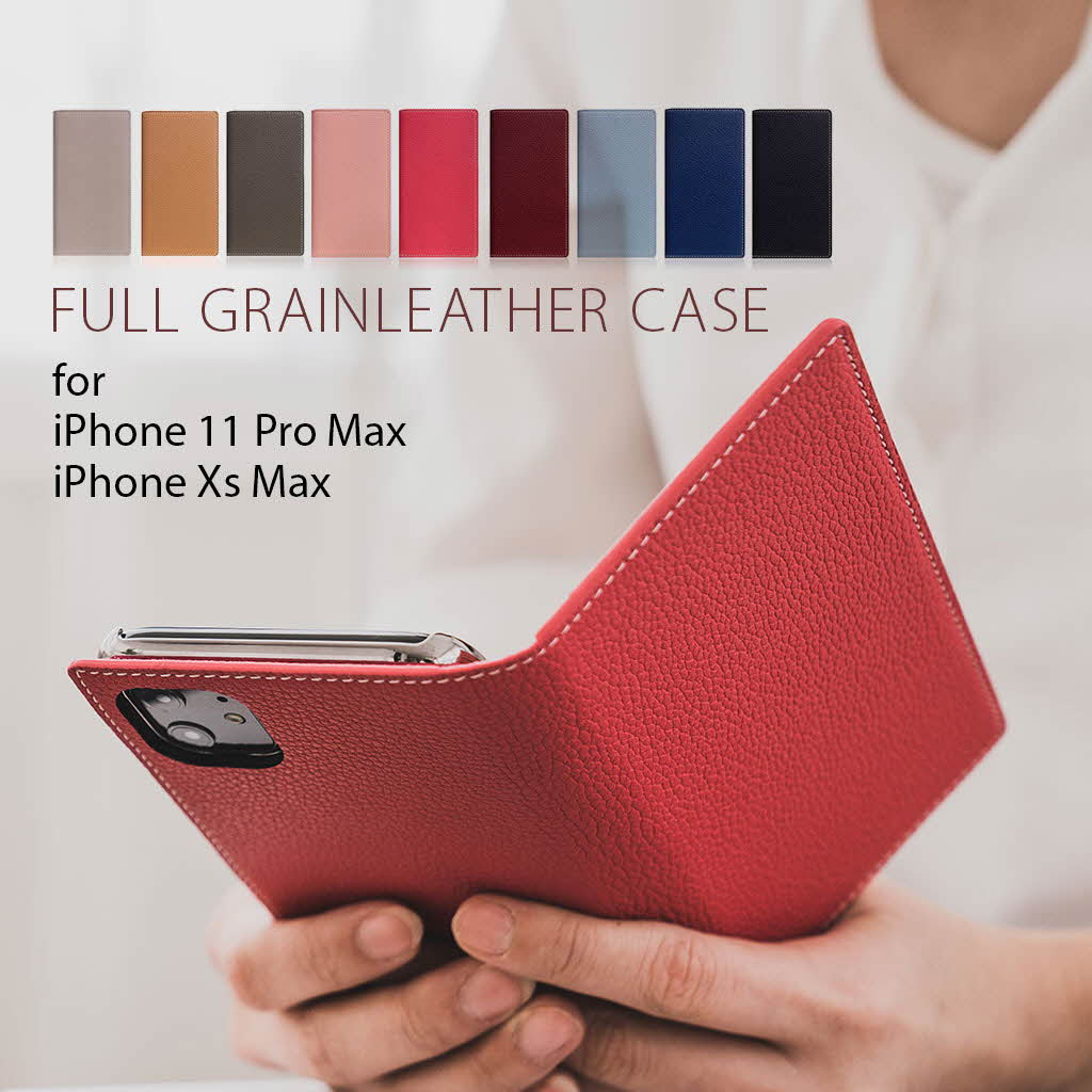 【正規品】 iPhone11ProMAX ケース カバー 手帳型 本革 SLG Design Full Grain Leather Case iPhoneXsMAX アイフォン 11ProMAX 11プロマックス おしゃれ お洒落 高級 ブランド レザー 革 牛革 大人 手帳 手帳型ケース カード カード収納 財布