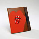 iPad mini 3 / iPad mini 2 / iPad mini ZENUS Rolling Stones Classic Tongue Cambridge Diary（ゼヌス ローリングストーンズ クラシックタン ケンブリッジダイアリー）自動オン オフ機能付 スタンド機能 ボタンなし レザーケース 手帳 ダイアリー