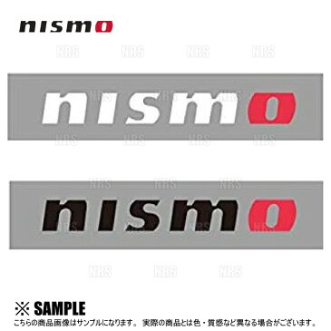 NISMO ニスモ ロゴ ステッカー 33 x 270mm ホワイト (99992-RN225