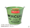 ブリキ・バケツ(レギュラータイプ) 【MERCURY】マーキュリー|小物入れ|バスケット|ボックス|収納|ガーデニング|ギフト|アメリカン雑貨|アメリカ雑貨|ヴィンテージ風|おしゃれ|かわいい|デザイン|通販|楽天(メール便不可)