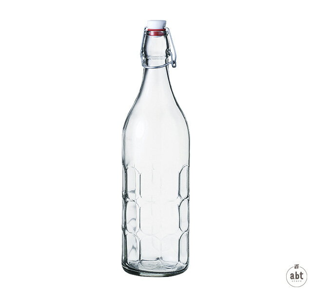 楽天インテリア雑貨 アブトストアガラス密封ボトル “モレスカ”- 1000ml 【Bormioli Rocco】ボルミオリ・ロッコ|1000cc|1リットル|1L|ガラスボトル|保存瓶|密閉|ガラス|キャニスター|おしゃれな|デザイン|ブランド|キッチン雑貨|業務用|イタリア|シンプル|かわいい|おすすめ|人気|通販（メール便不可）
