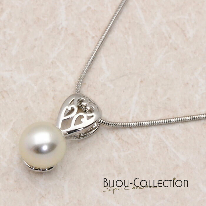 ドイツ直輸入 BIJOU-COLLECTION シンプルパールネックレス コスチュームジュエリー