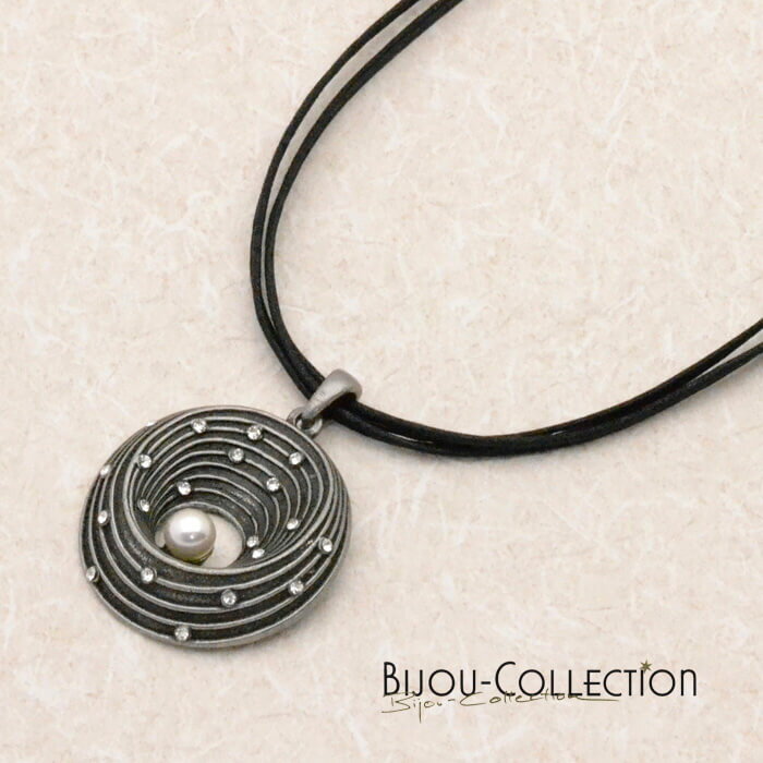 樂天商城 - 【30％OFFクーポン本日】ドイツ直輸入 BIJOU-COLLECTION 渦巻きペンダントネックレス コスチュームジュエリー