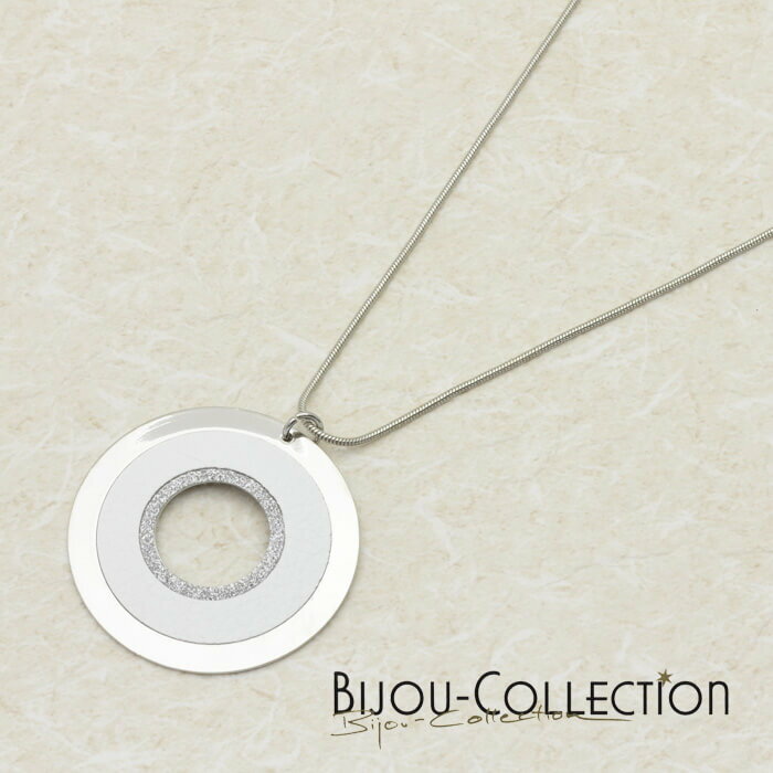 樂天商城 - 【10％OFFクーポン】ドイツ製ネックレス BIJOU-COLLECTION サークルペンダント