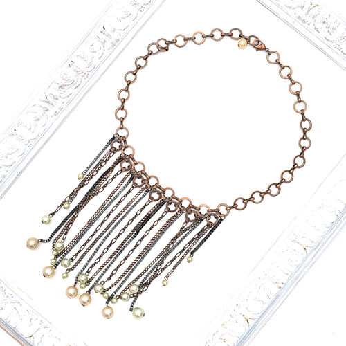 樂天商城 - 【本日限定20％OFFクーポン】ネックレス ステートメント アンティーク調 フランス直輸入 charlottealexandre