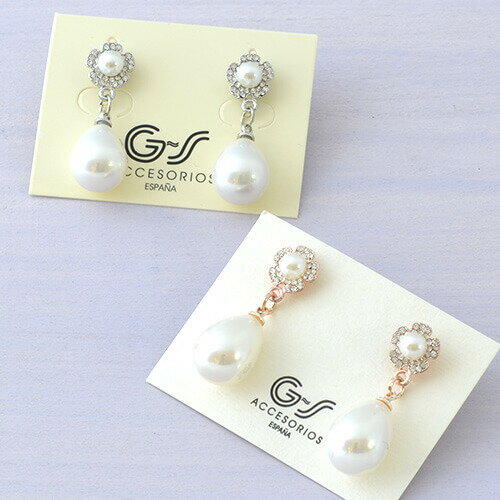 樂天商城 - 【10%OFFクーポン本日限定】ピアス パール フラワー パール 真珠 華やか エレガント レディースアクセサリー 入学式 卒業式 入園式