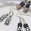 ドイツ製 ピアス(イヤリング交換OK) JOSEF FEIX 3カラー モノトーン(4)