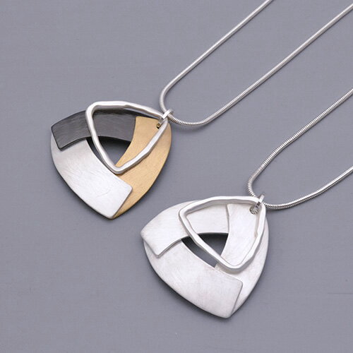 樂天商城 - ペンダント ロングネックレス 2カラー カジュアル コスチュームジュエリー 大人 上品