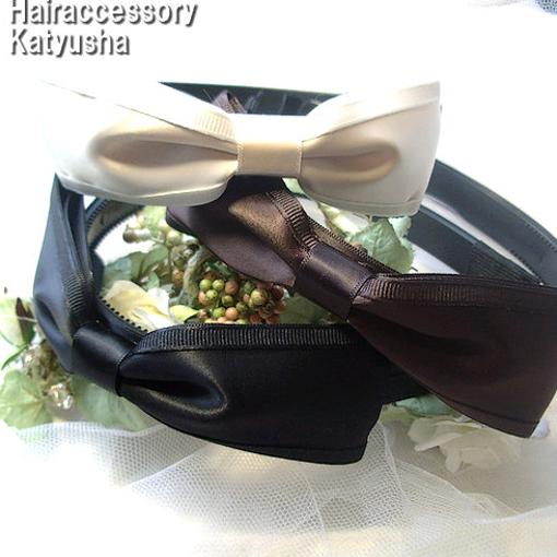 営業日昼12時まで当日発送! カチューシャ 結婚式 ふちどり サテン リボン カチューシャ カチューシャ おしゃれ カチューシャ かわいい ヘアアクセ、ヘッドアクセ、カチューシャ 七五三 フォーマル、結婚式 1 人気 バレンタイン