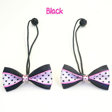 【1円アウトレット】 【3240円以上お買い上げのお客様対象!】 【種別ZAP】 キッズドット柄 リボン ポニー 2個セット ポップカラー ヘアゴム シュシュ ヘアアクセ ヘッドアクセ 髪飾り 大人かわいい ウェディング パーティー 祭 浴衣 入学式 入園式 1ztj 人気