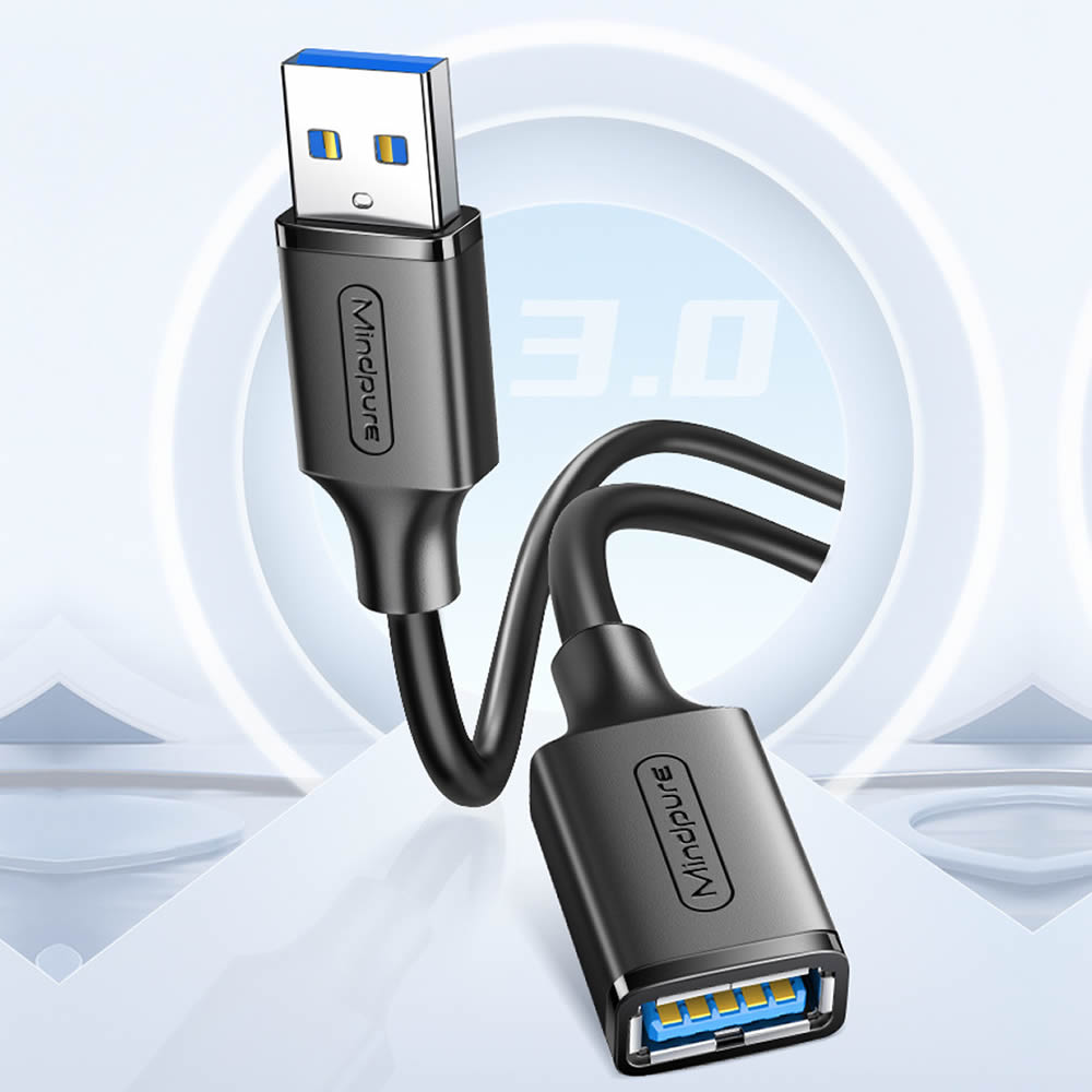 USB延長ケーブル オス-メス USB3.0対応 USB Aコネクタオス-USB Aコネクタメス 3m u...