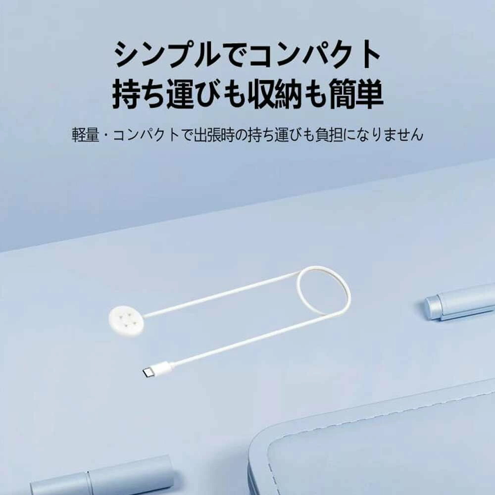 Google Pixel Watch 2 Pixel Watch 3対応スマートウォッチ充電器 ポータブルType-Cポート付き 腕時計充電スタンド 1m 磁気吸引充電ケーブル