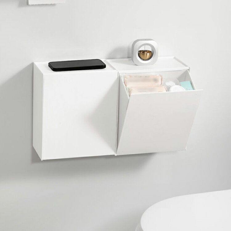 トイレ収納ボックス 生理用品 収納ケース 壁掛...の紹介画像2