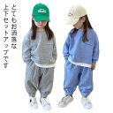 子供 セットアップ トップス パンツ 韓国子供服 キッズ スポーツウェア 長袖 女の子 子ども服 上下セット キッズ パーカー スウェット Tシャツ パンツ 丸首 長袖 スポーツスーツ 春秋冬 HIPHOP ダンス衣装 ジュニア トレーナー パンツ セット ボトム 送料無料