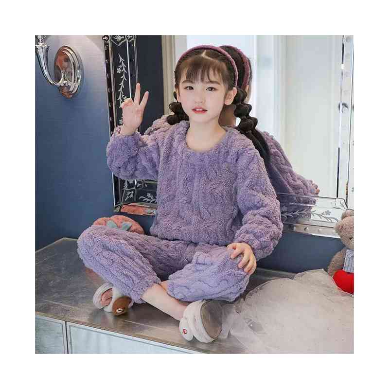 アドベンチャーオンラインショップのパジャマ 上下セット 子供ウエア 秋 女の子 長袖 ルームウェア あったか 男の子 おしゃれ キッズ 厚手 可愛い トップス ズボン ルームパジャマ 冬 寝巻き 暖かい 部屋着｜アングル2