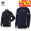 【GW期間中も休まず営業中♪】 【60%OFF】フットジョイ メンズ 防風 ラインデザイン 裏フリース ストレッチ 長袖 ボンディング フルジップ ジャケット ...