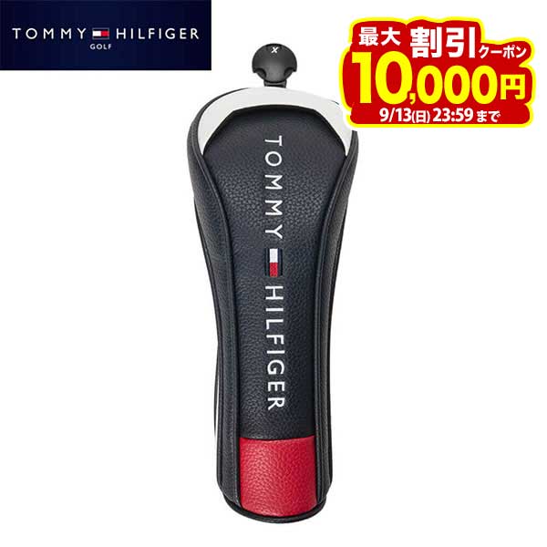 【10倍以上ポイント大量還元中！】9/10まで　トミー ヒルフィガー ゴルフ ユニセックス ベーシック ヘッドカバー フェアウェイウッド用 THMG4SH2 30 ネイビー [2025年モデル]