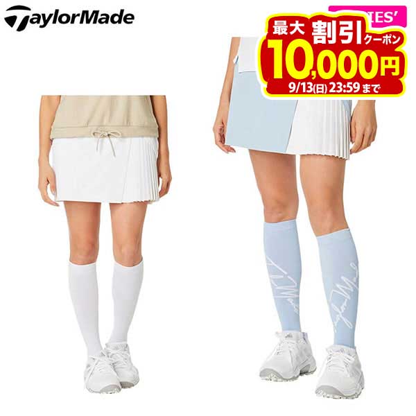 【10倍以上ポイント大量還元中！】9/10まで　テーラーメイド レディース スリット プリーツ スコート TL823 ゴルフウェア [2026年春夏モデル 30％OFF] 特価