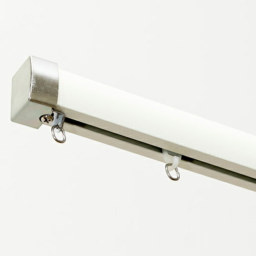 カーテンレール シングル 伸縮 静音 大型ランナーで走行性UP 丈夫 長持ち 静音アルミカーテンレール ピアージェ 2.0m 3.0m ホワイト ブラウン 簡単...