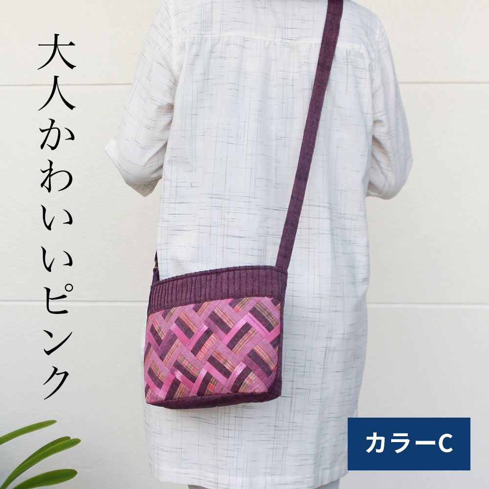 楽天市場】パッチワーク（カラーピンク）（レディースバッグ｜バッグ