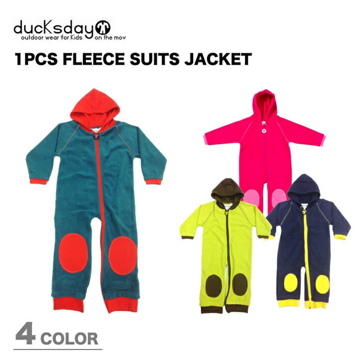 DUCKS DAY ダックスデイ 15-16 ウエア キッズ KIDS 1PCS FLEECE SUITS JACKET DUCKSDAY 子供用　ウエア