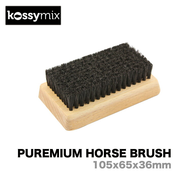 KOSSYMIX RV~bNX PUREMIUM HORSE BRUSH v~A z[X uV Xm[{[h bNX Xm[T[t Qe XeBbN GENTEM STICK