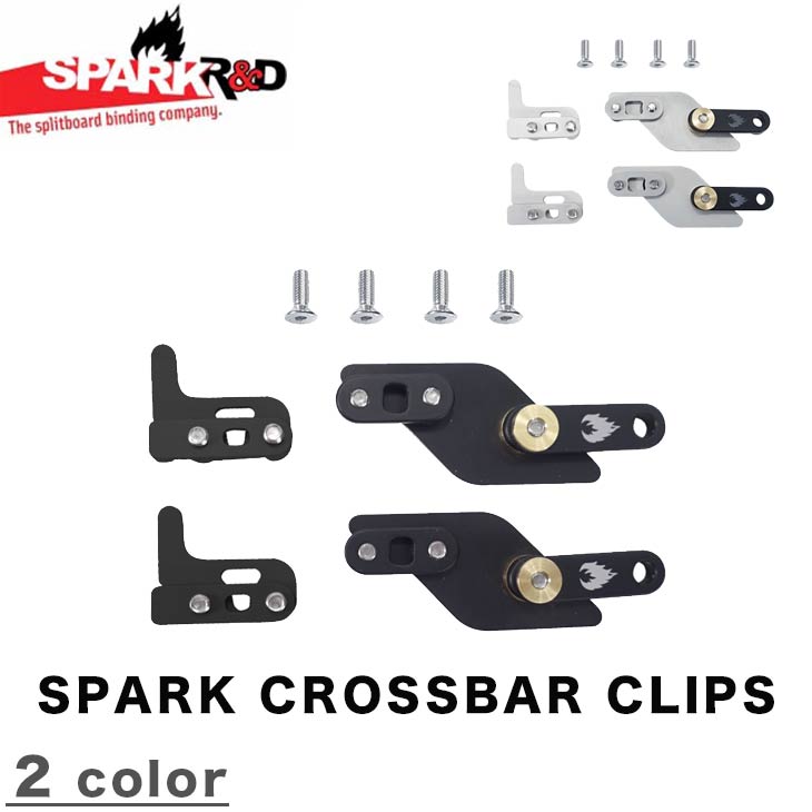 SPARK R&D Xp[N SPARK CROSSBAR CLIPS NXo[ Nbv Xvbg{[h p[c