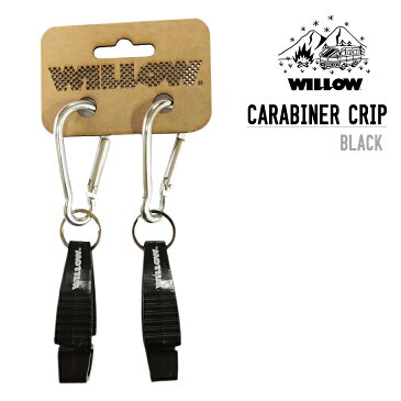 WILLOW ウィロー CARABINER CRIP カラビナ クリップ ハンギングベルト用 WLAC-409