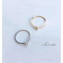 (全2色)Crystal ring E/L byLoretta EL エルバイロレッタ accessory アクセサリー 指輪 GOLD ゴールド SILVER シルバー レディース おしゃれ ハンドメイド クリスタル 水晶