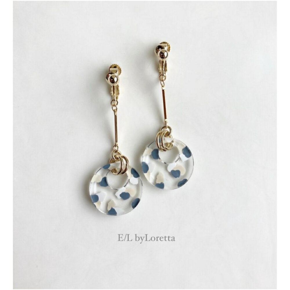 Art mix color circle stick pierce/earring(Blue Mix) [cc]E/L byLoretta EL Хå accessory ꡼ߥå顼롡ƥåԥ󥰡֥롼ߥåꥢġ󡡼顡ͤå׼ξå