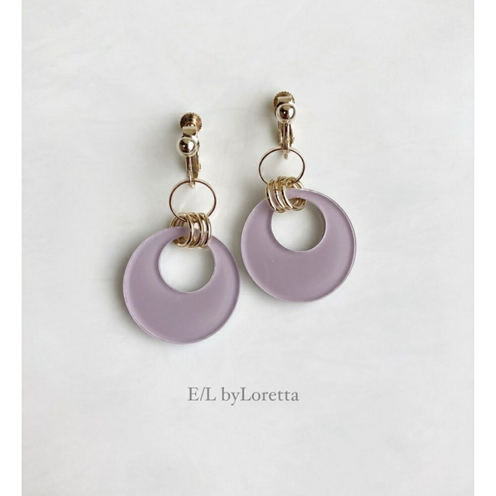 Color w ring pierce/earring(Lavender)@E/L byLoretta EL GoCb^ accessory ANZT[@WO@x_[@sAX@CO@`^@@˂@Nbv@Zbg@nhCh