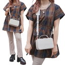 Checked Flare Tunic (brown)　レディース　チュニック　ブラウス　ワンピース　チェック柄　トップス　ブラウン　茶色　女性　半袖　おしゃれ　お洒落　ファッション　洋服　アパレル　ブランド　A.D.G ADG エーディージー　ガーリー　送料無料