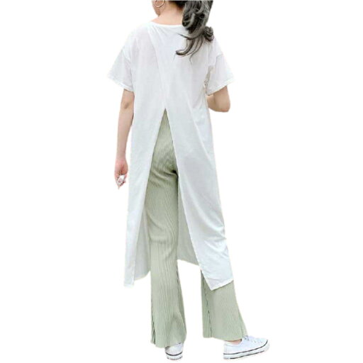 Back Slit Maxi T-shirts Onepiece (white) 女性 レディース ワンピース Tシャツワンピース バックスリット ホワイト 白 マキシ丈 春 夏 シンプル カジュアル きれいめ エレガント ガーリー 森ガール ナチュラル 韓国 原宿 A.D.G エーディージー 送料無料 Back Slit Maxi T-shirts Onepiece (white) 女性 レディース ワンピース Tシャツワンピース バックスリット ホワイト 白 マキシ丈 春 夏 シンプル カジュアル きれいめ エレガント ガーリー 森ガール ナチュラル 韓国 原宿 A.D.G エーディージー 送料無料