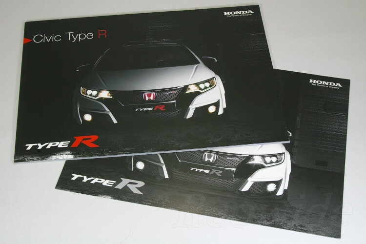 ホンダ 新型 シビック タイプR カタログ 2015 ドイツ語版 テクニカルデータ セット FK2