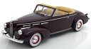 BOS 1/18 ラサール シリーズ 50 カブリオレ 1940 ダークレッド LASALLE SERIES 50 CABRIOLET 1940 DARK RED LIMITED 504 ITEMS