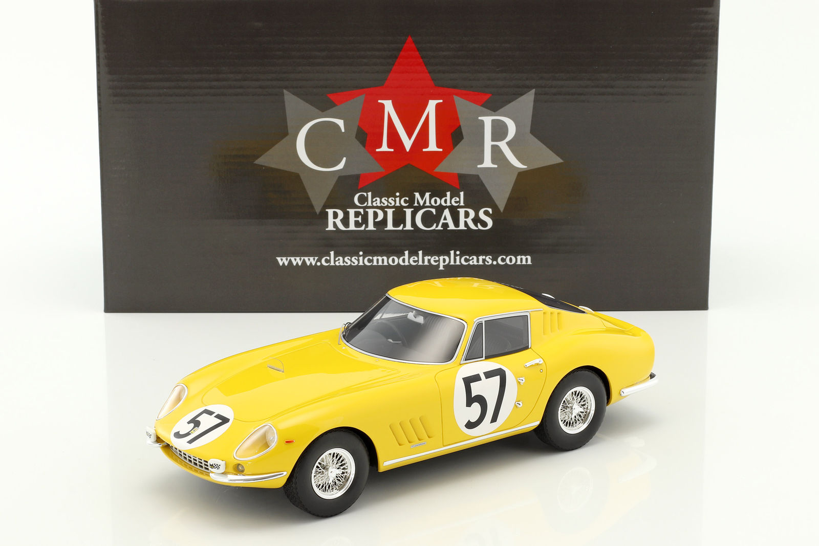CMR 1/18 フェラーリ 275 GTB #57 10th ルマン24時間 1966 Ferrari 275 GTB #57 10th 24h LeMans 1966 Noblet, Dubois Ecurie Francorchamps