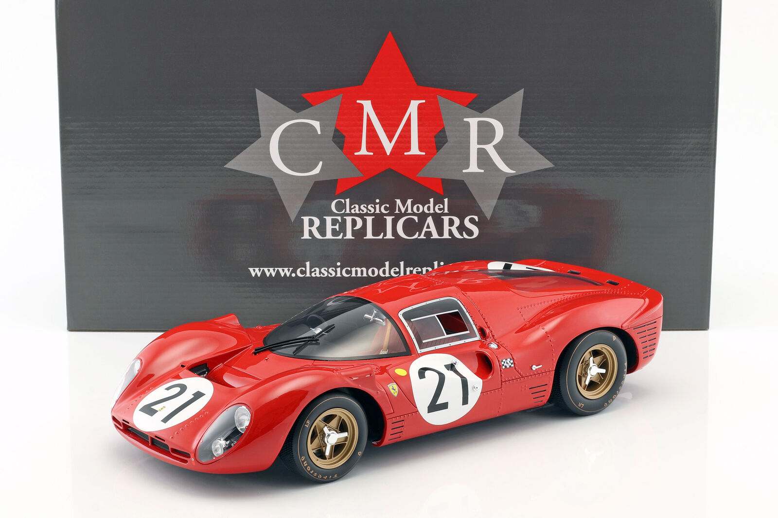 絶版希少！】TOPMARQUES 1/18 Ferrari 330 P4-