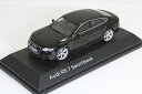 アウディ特注 1/43 アウディ RS7 スポーツバック ブラック