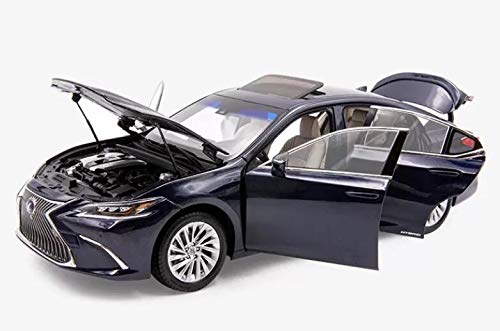 レクサス特注 1/18 レクサス ES300h ダークブルー 2019 開閉式 Lexus ES 300 h