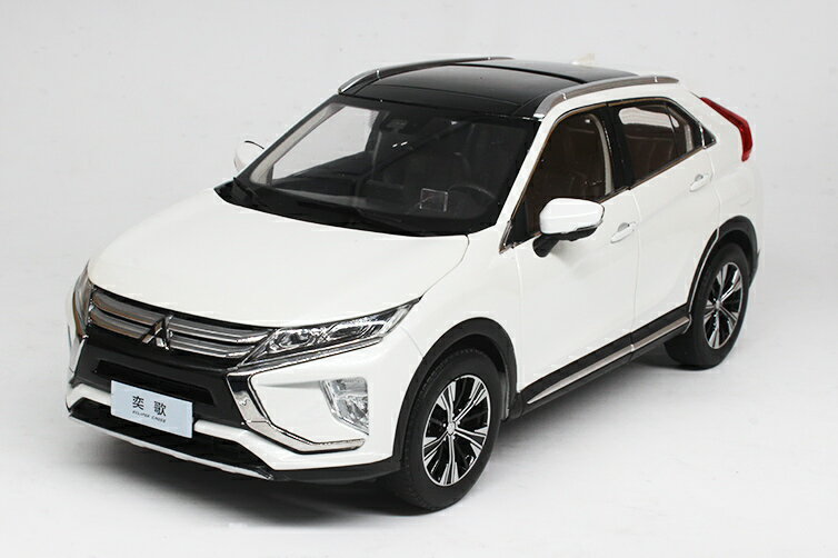 三菱特注 1/18 三菱 エクリプス クロス ホワイト ECLIPSE CROSS