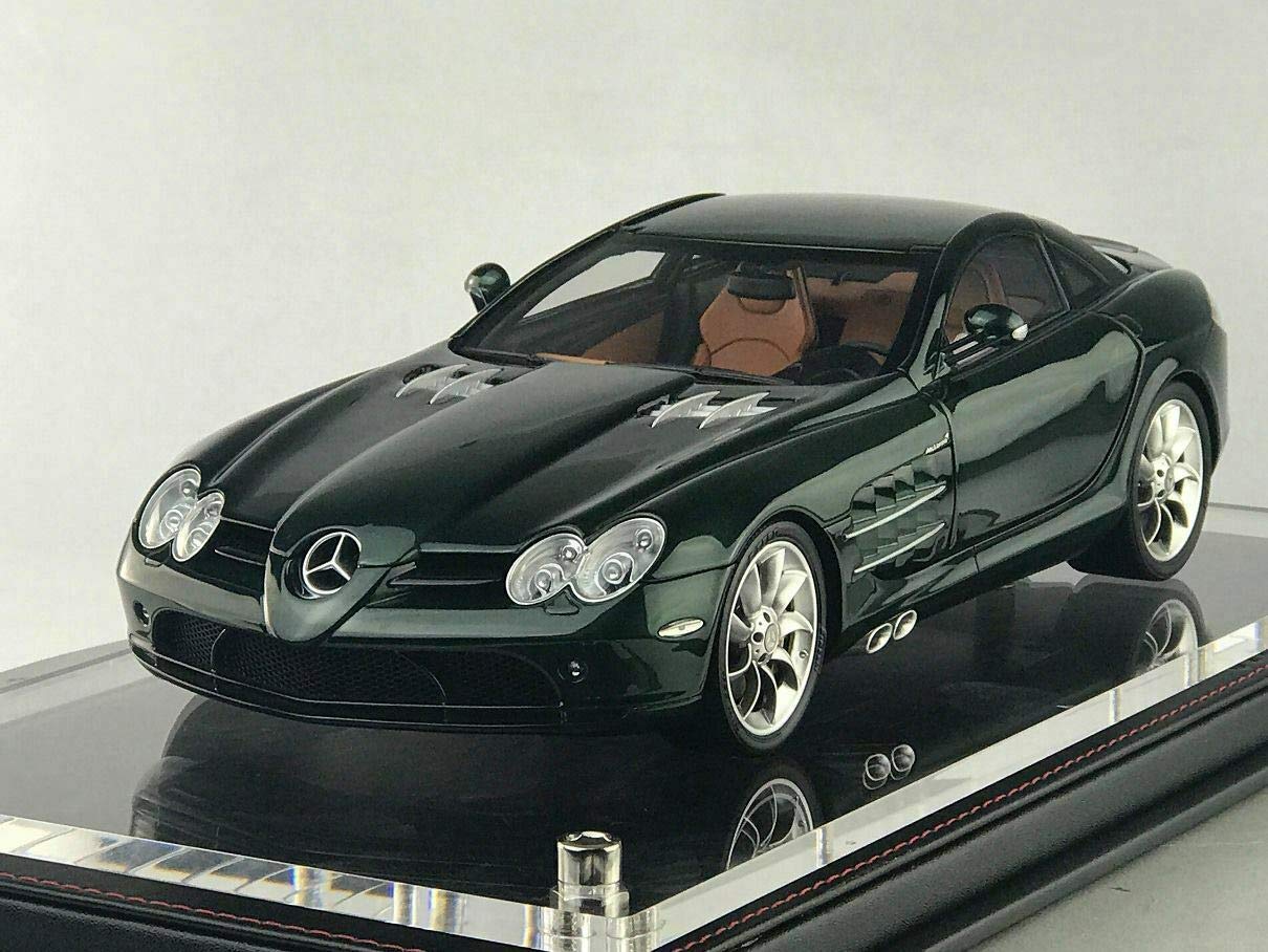 フロンティアート 1/18 メルセデスベンツ SLR マクラーレン メタリックグリーン 開閉 Frontiart Mercedes-Benz SLR McLaren metallic green