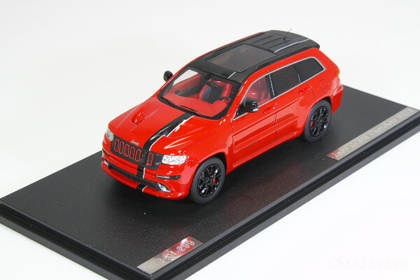 Lamborghini - GLM 1/43 ジープ グランドチェロキー SRT8 レッド 299台限定